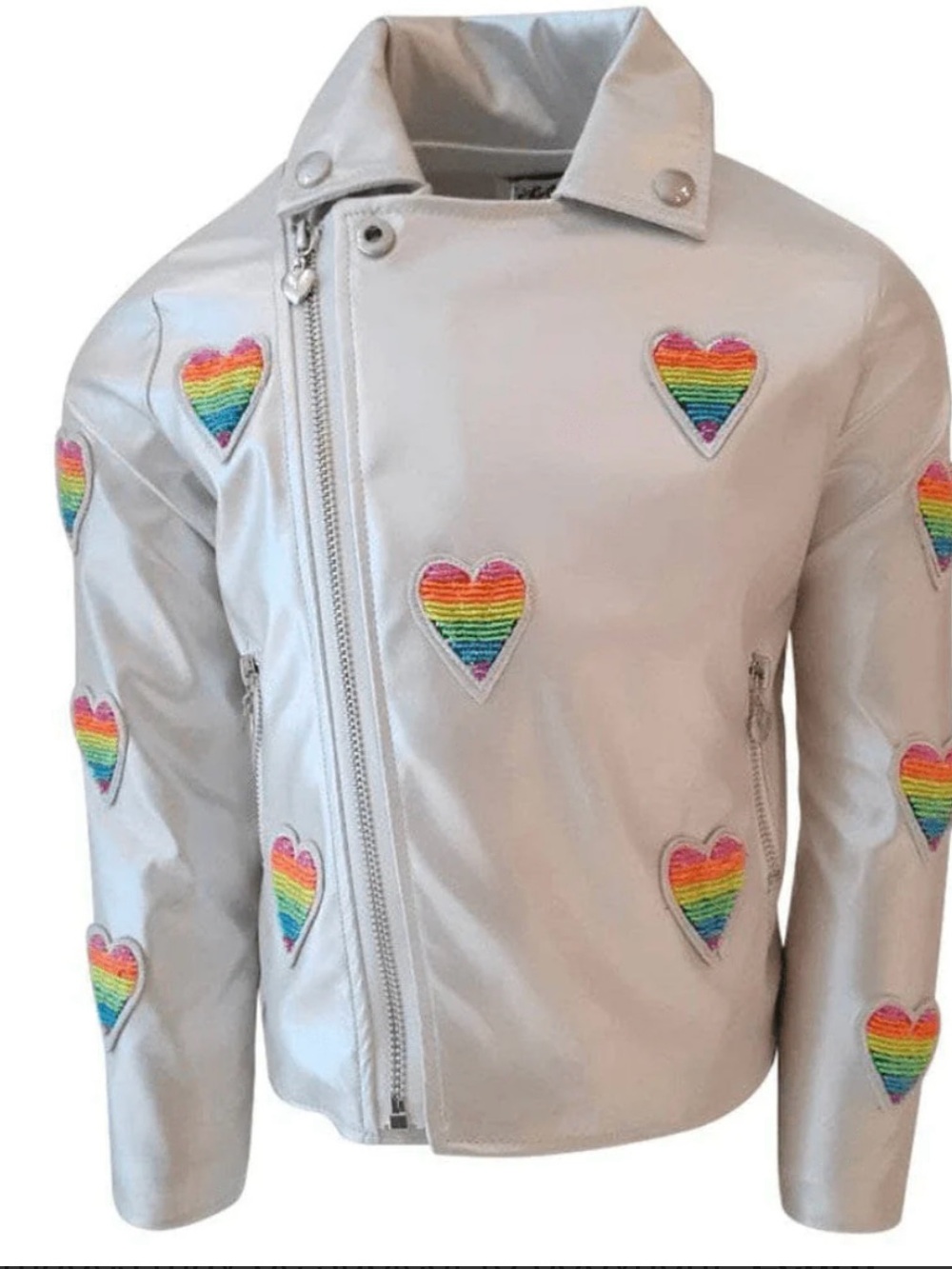 Lola + the Boys Moto Jacket Size 10